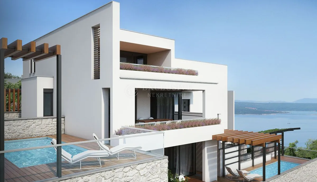 crikvenica - luksuzni dvoetažni apartman u modernoj vili - slika 9