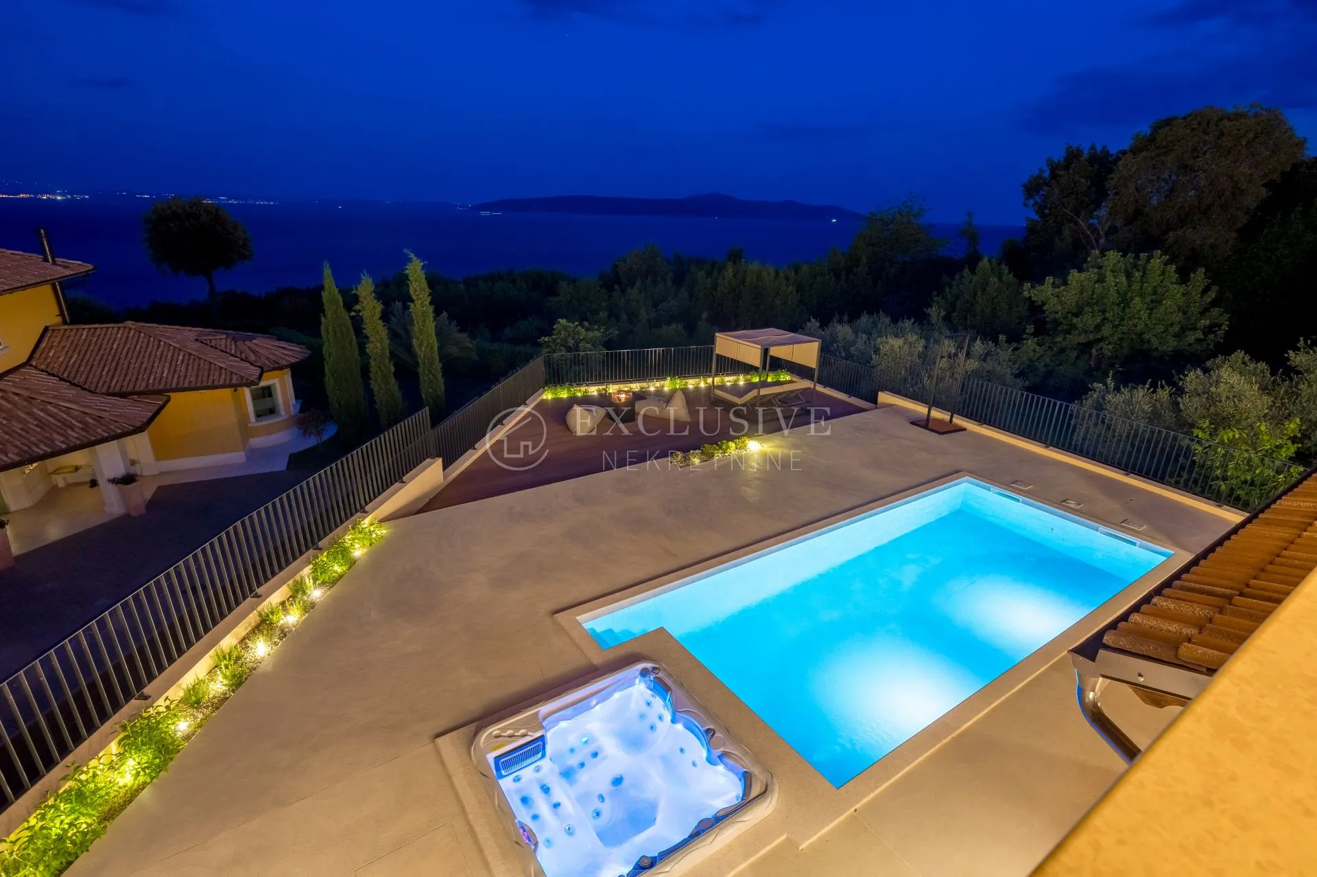 opatija rivijera - novosagrađena mediteranska vila na litici blizu mora - slika 4