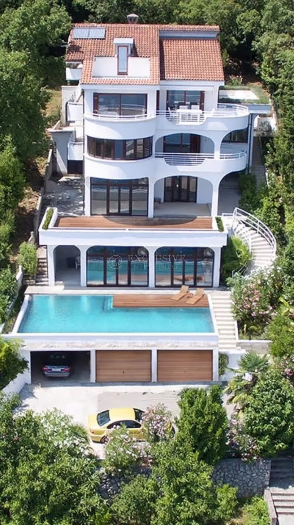 opatija - elegantna vila , 3 stana - panoramski pogled - slika 14