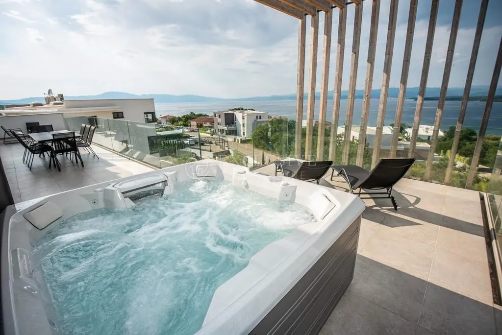 krk, malinska - luksuzni penthouse u novogradnji blizu mora - slika 13