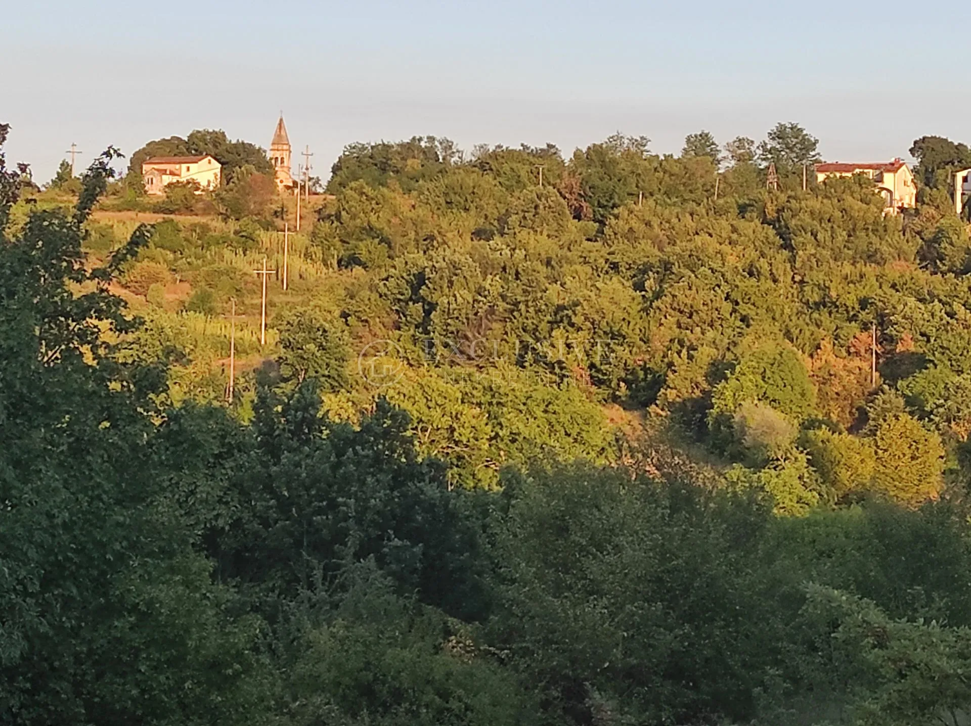 istra – teren sa pogledom na motovun - slika 2
