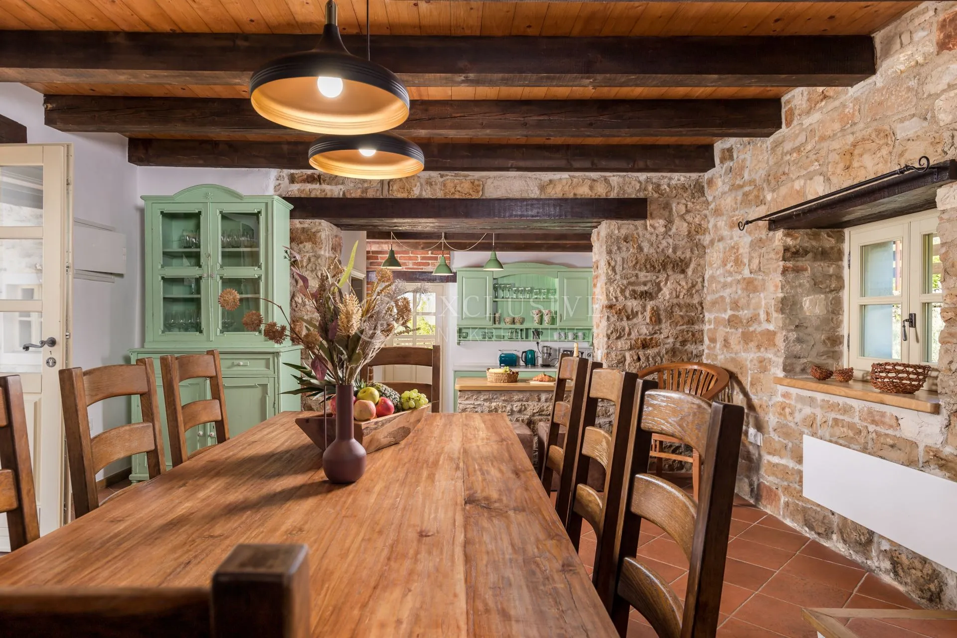 istra, tinjan - prekrasna kamena vila s bazenom - slika 41