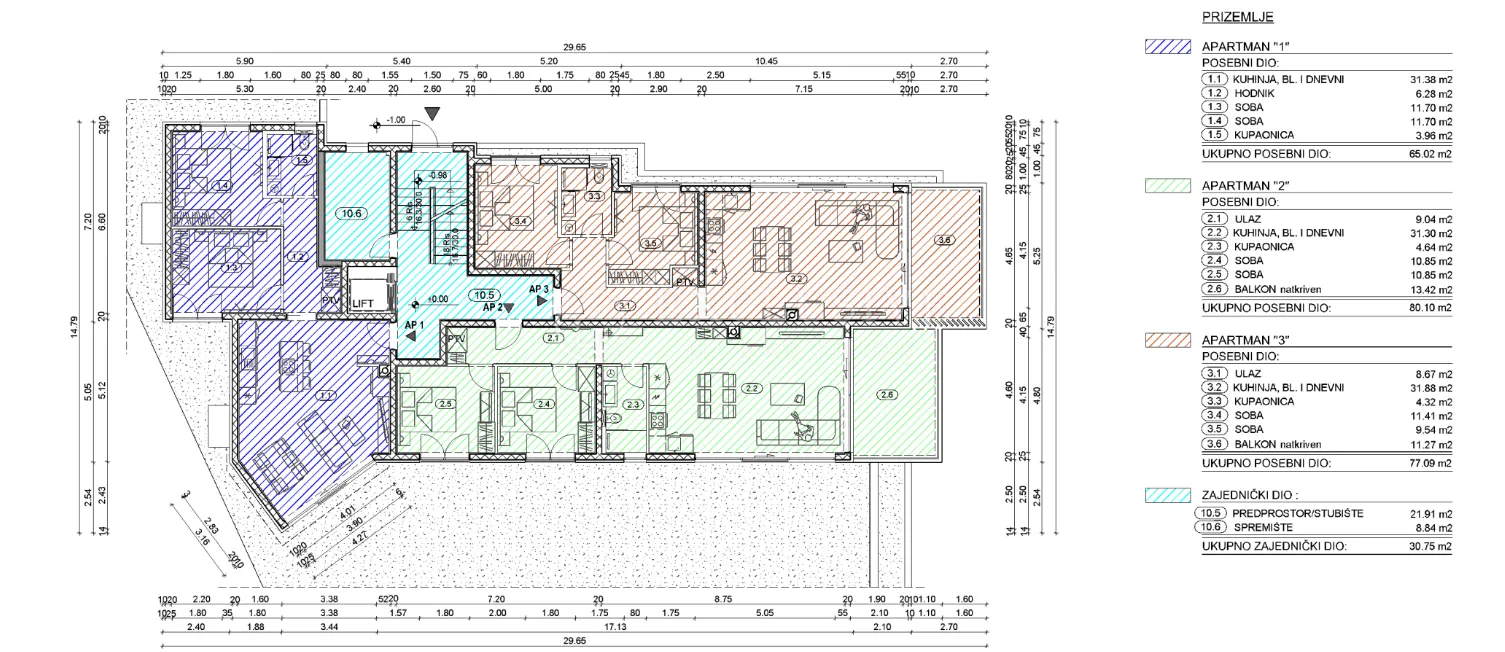 opatija, centar- stan novogradnja 65,02m2 s pogledom na more - slika 7