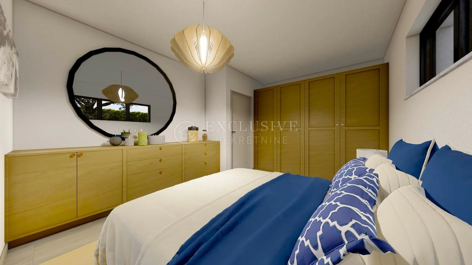 otok krk, malinska - luksuzni penthouse s bazenom! - slika 8