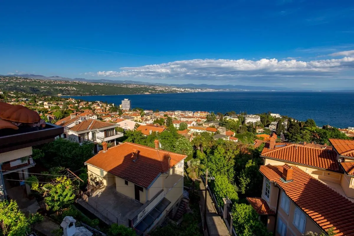 opatija vila s bazenom i tri stana s prekrasnim pogledom na more - slika 18