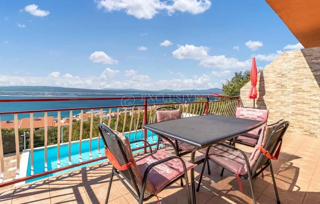 crikvenica - prostrani stan sa panoramskim pogledom - slika 7