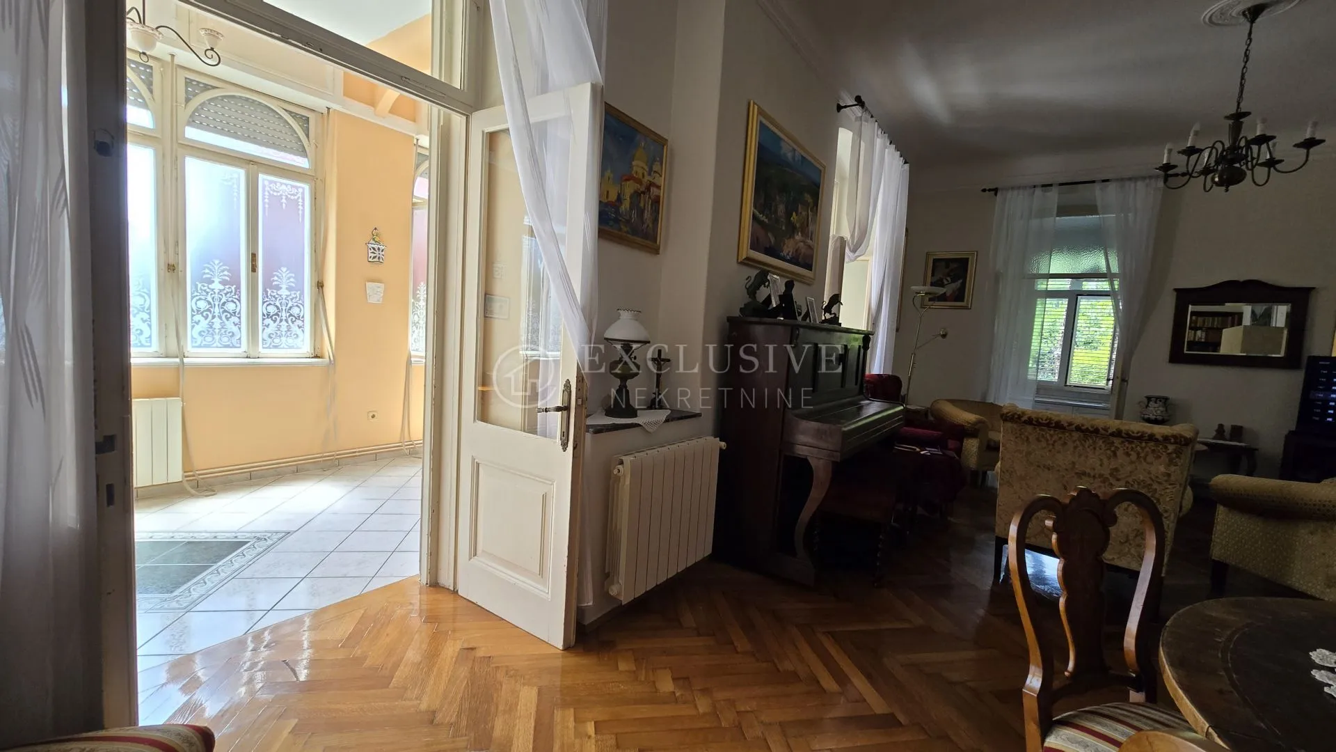 opatija gospodski stan 185m2, strogi centar, 80m do mora ! - slika 5