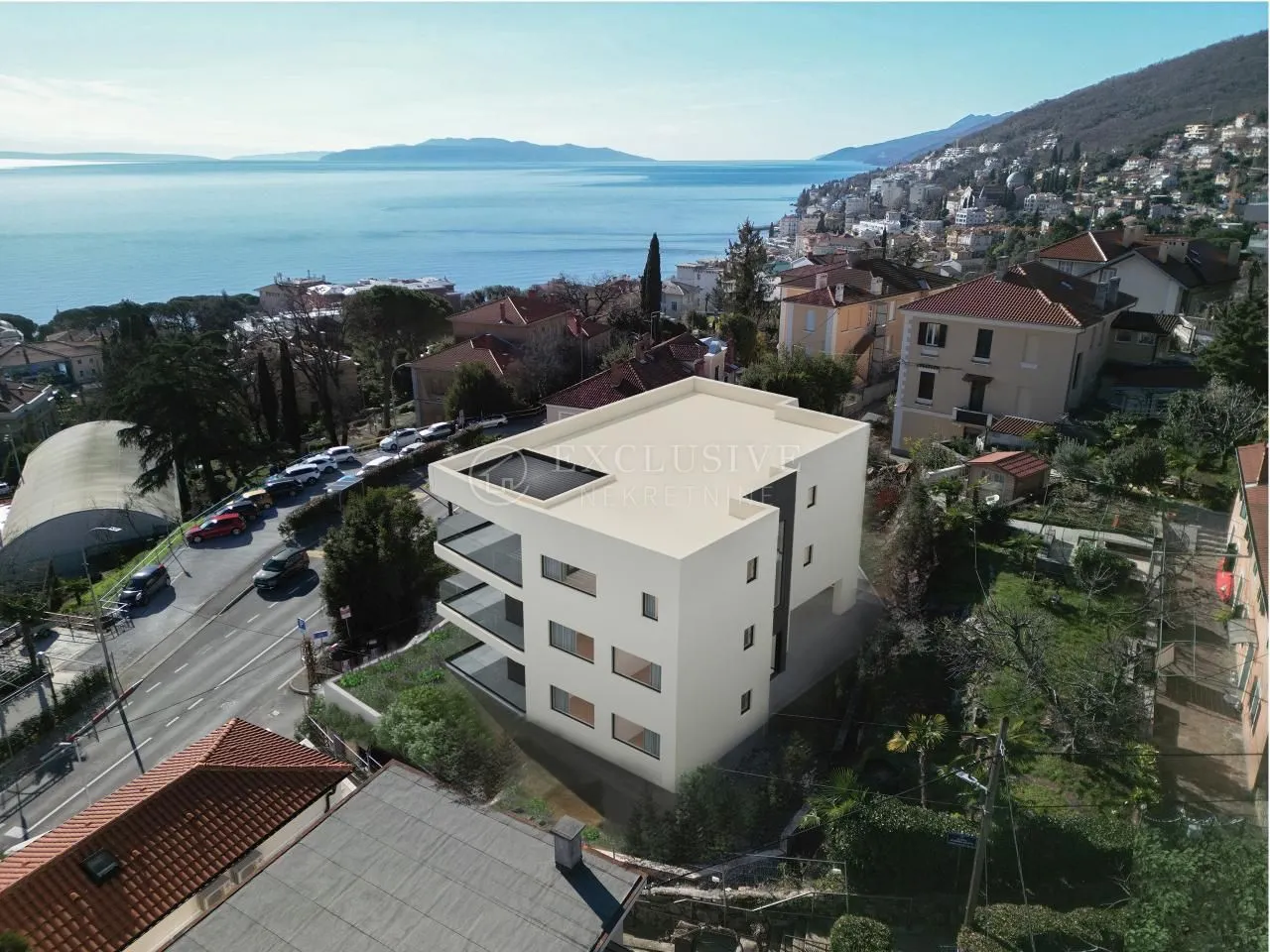 opatija centar - moderna novogradnja stan na prvom katu - 2d - slika 2