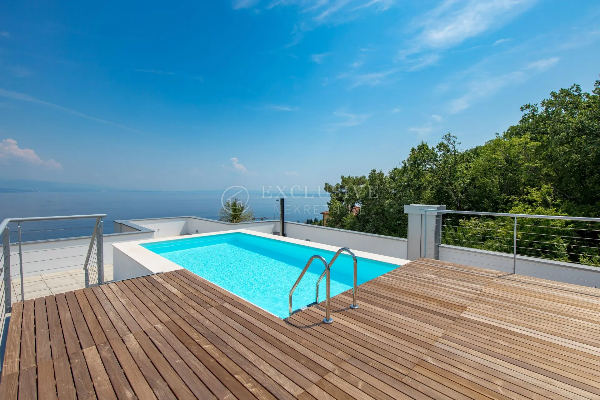 opatija, centar, penthouse s pogledom na more, bazen, garaža - slika 26