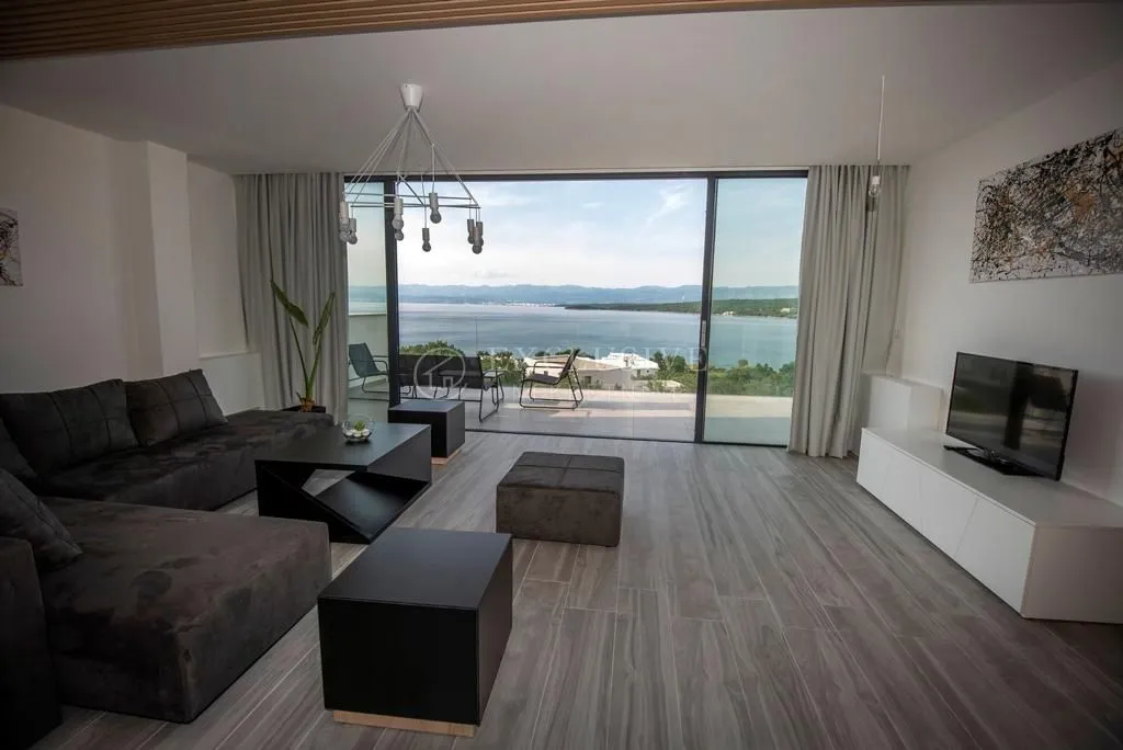 krk, malinska - luksuzni penthouse u novogradnji blizu mora - slika 9