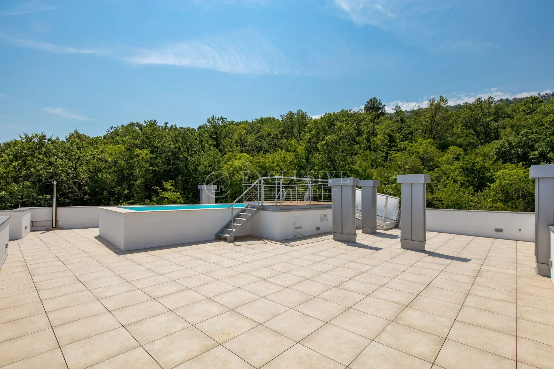 opatija, centar, penthouse s pogledom na more, bazen, garaža - slika 24
