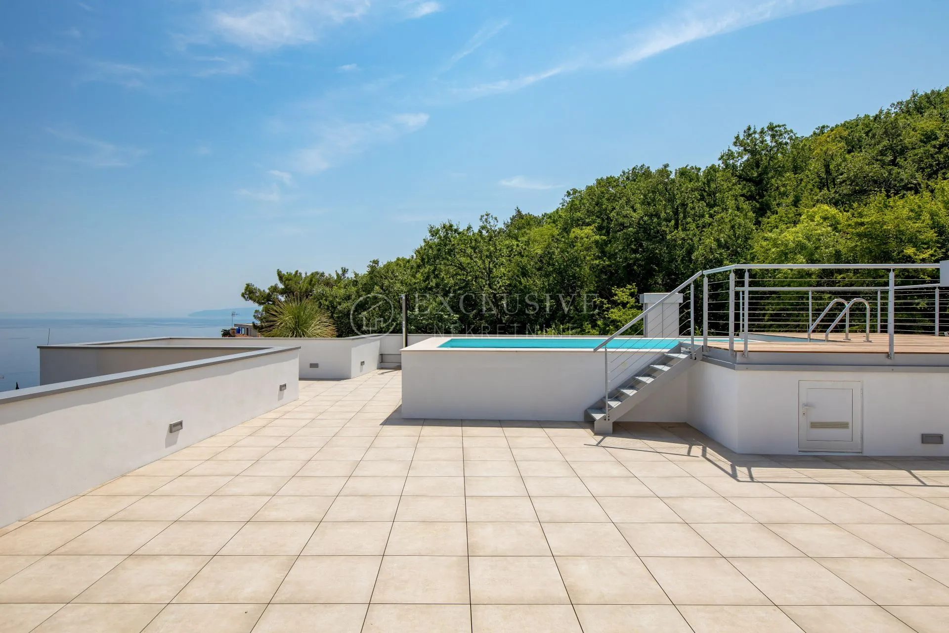 opatija, centar, penthouse s pogledom na more, bazen, garaža - slika 23