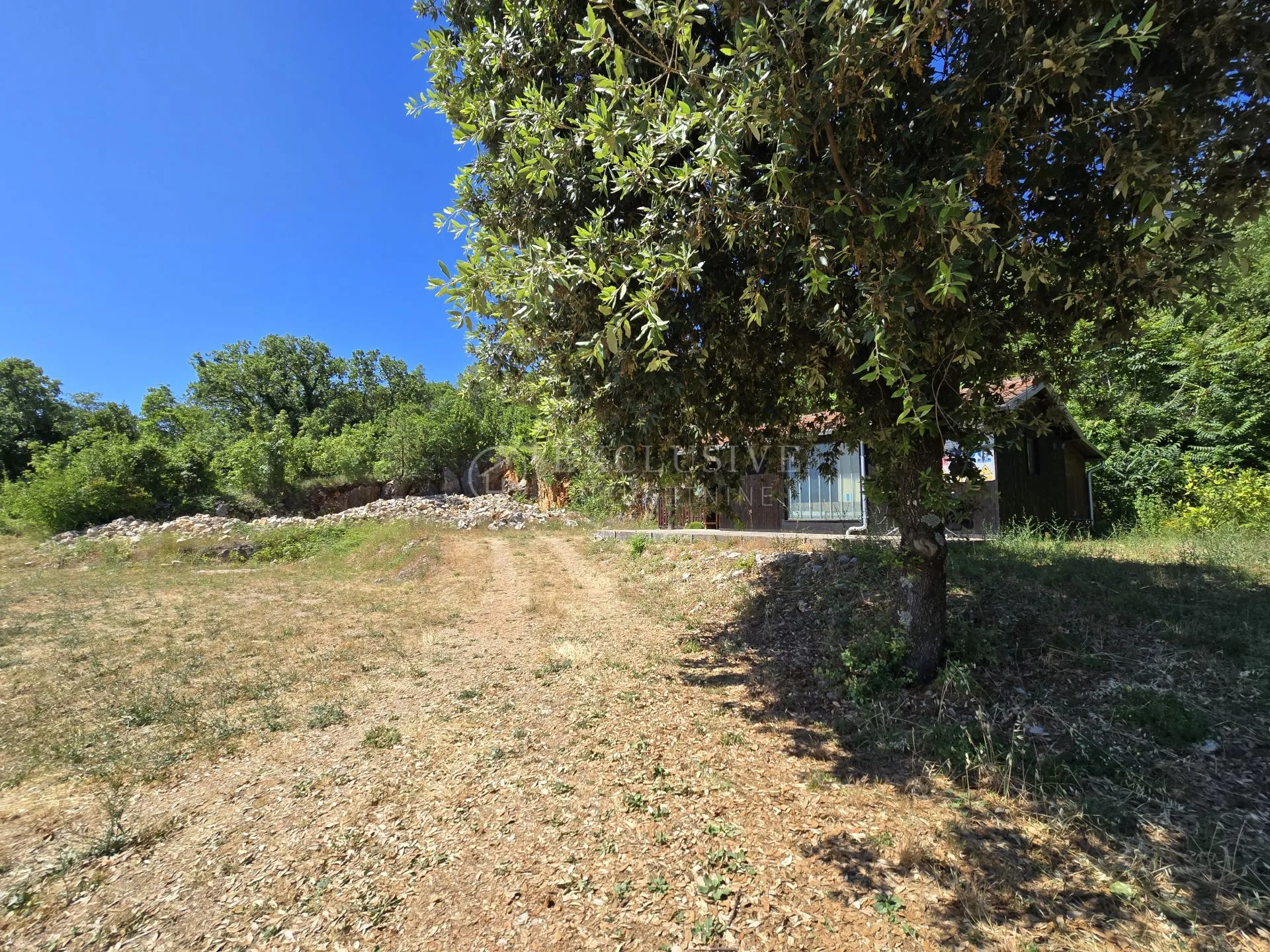 mošćenička draga - atraktivno zemljište s građ. dozvolom 2977m2 s pogledom na more i osami - slika 3