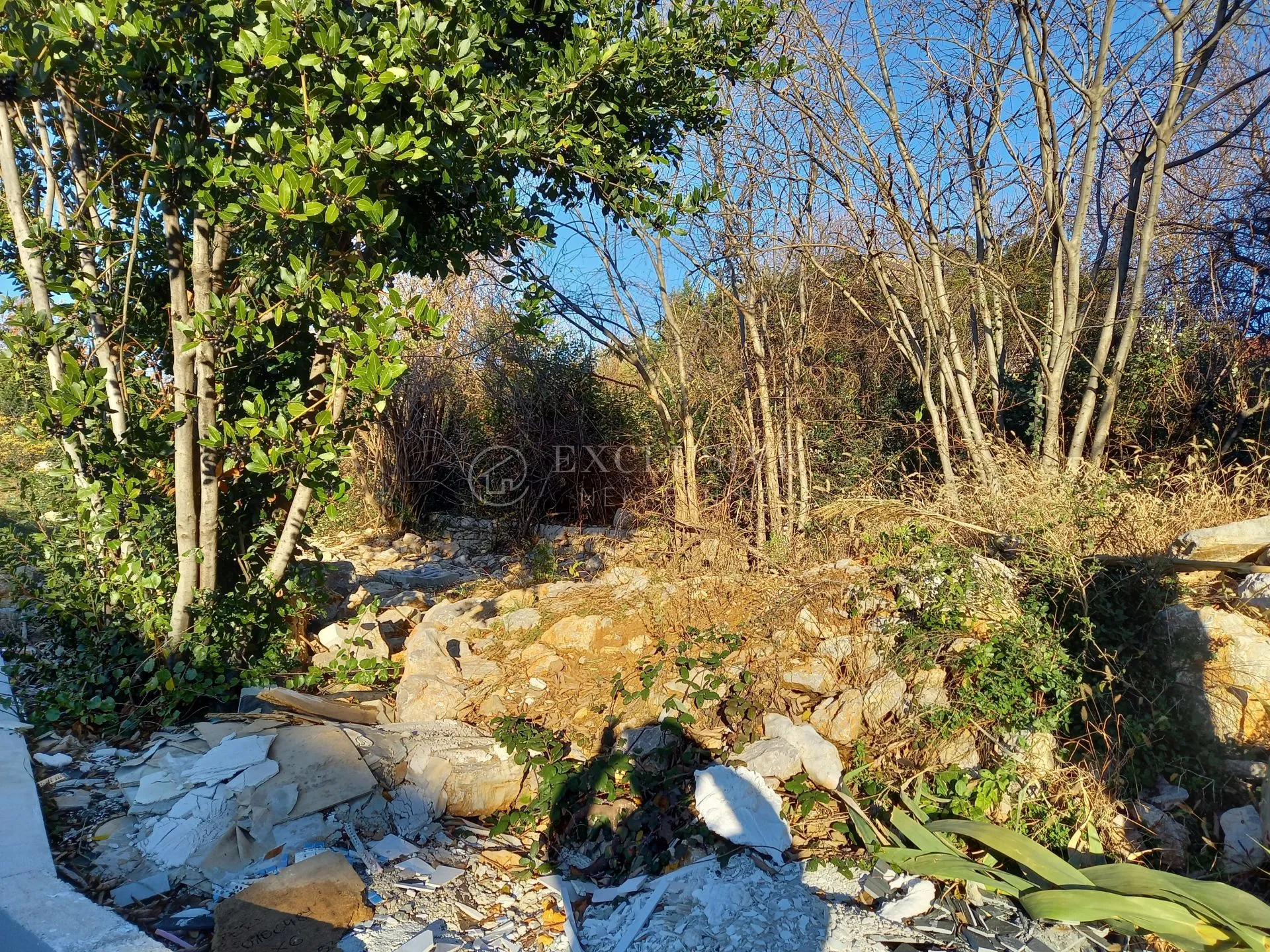 kantrida, građevinsko zemljište 1100 m2 s otvorenim pogledom na more - slika 2