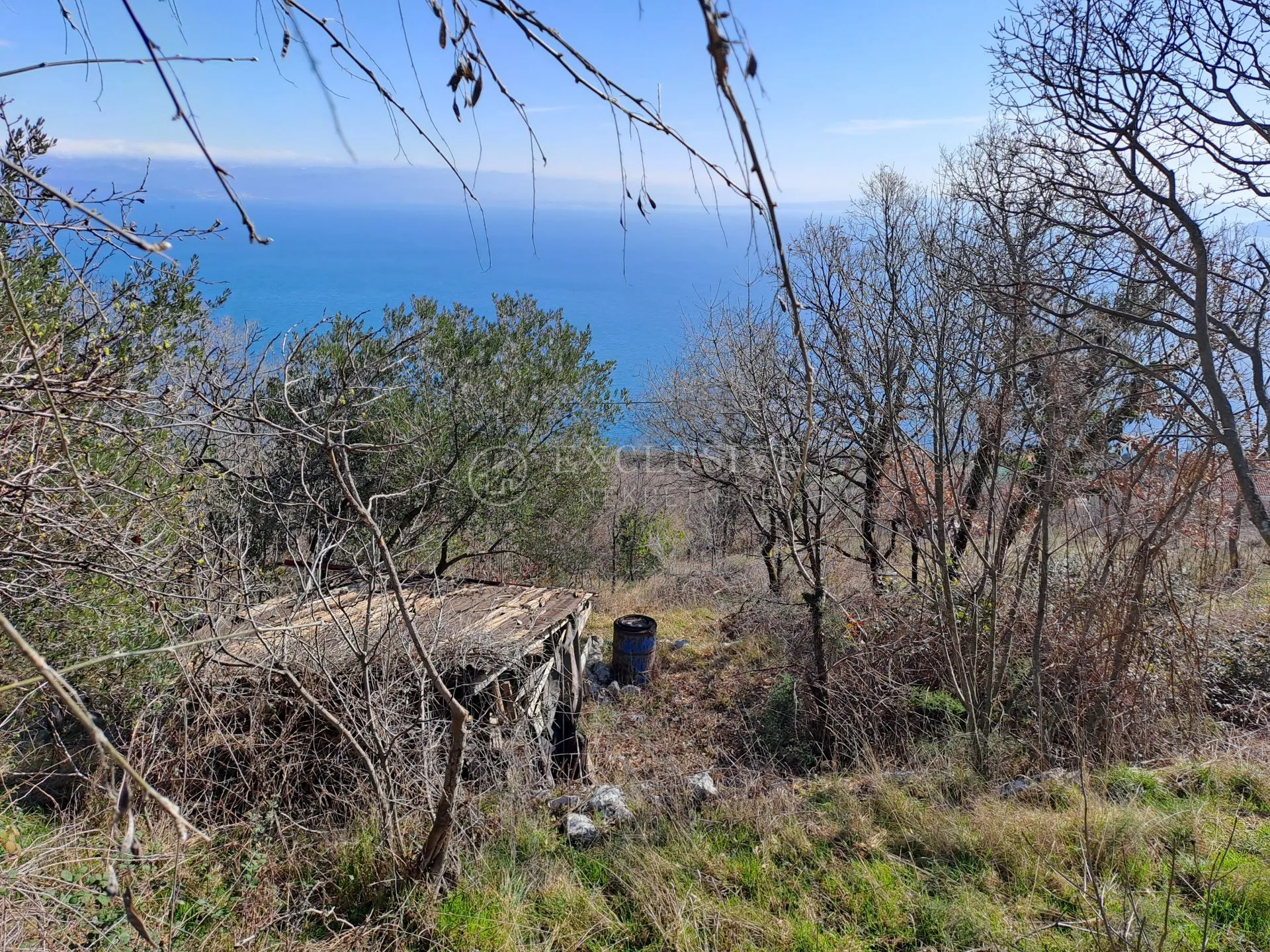mošćenička draga, kalac, građevinsko zemljište 1830 m2 - slika 2