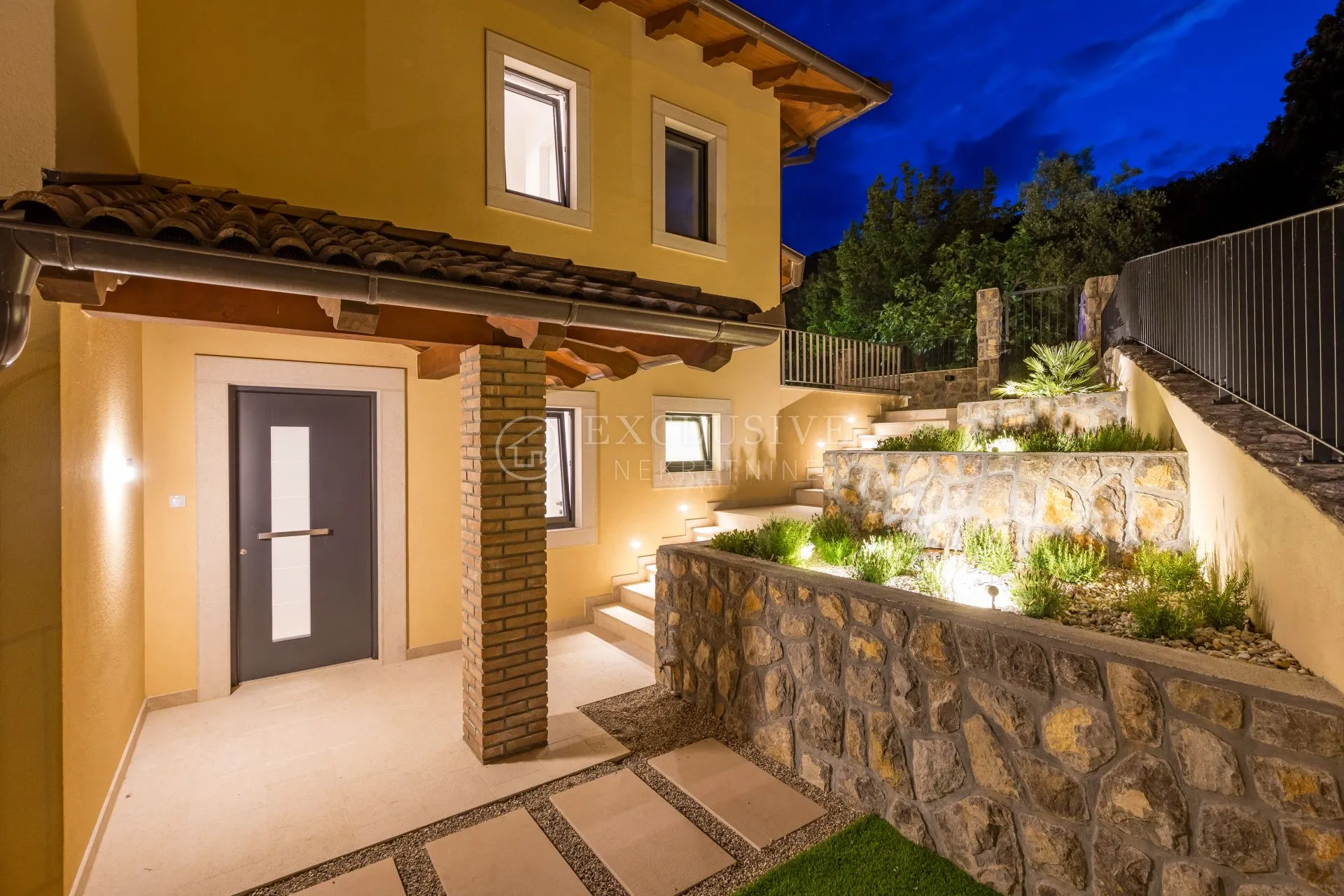 opatija rivijera - novosagrađena mediteranska vila na litici blizu mora - slika 66