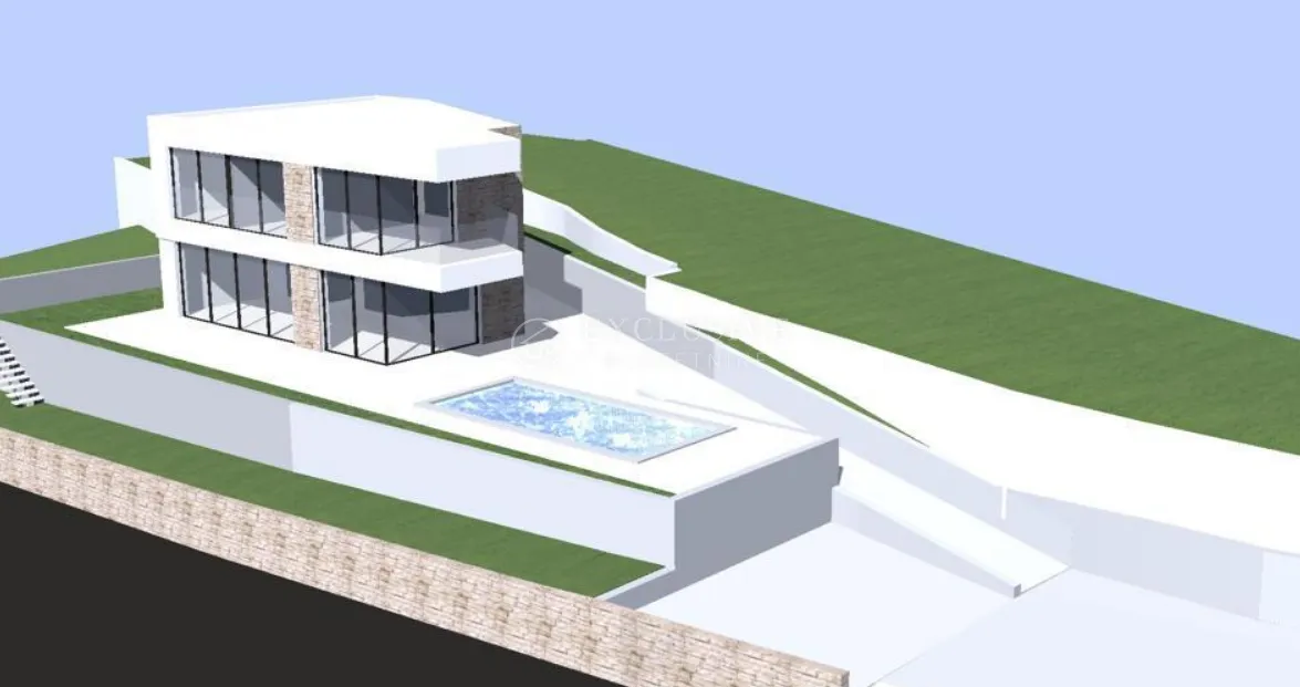 ičići, poljane - luksuzna nova vila s bazenom - slika 4