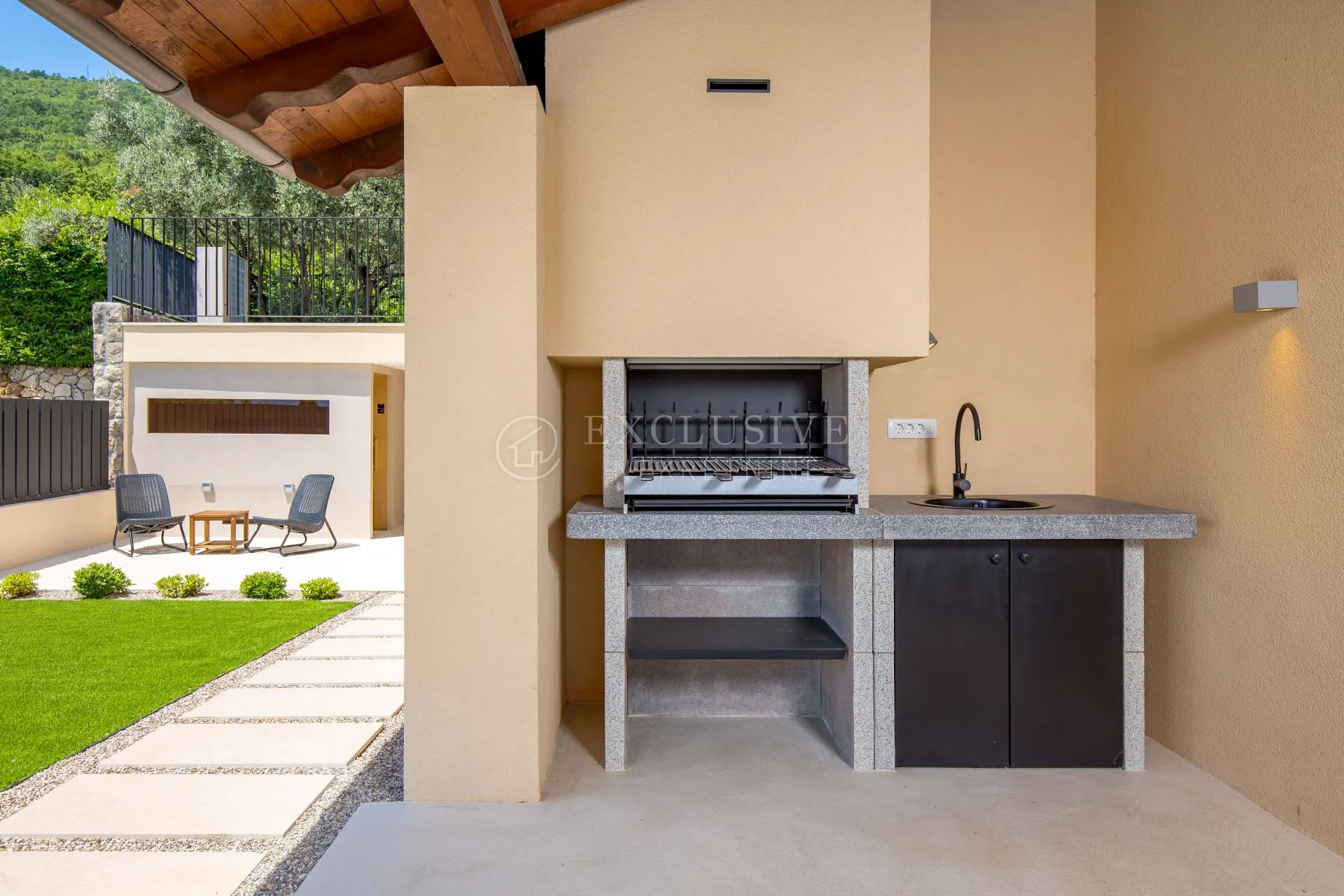 opatija rivijera - novosagrađena mediteranska vila na litici blizu mora - slika 37