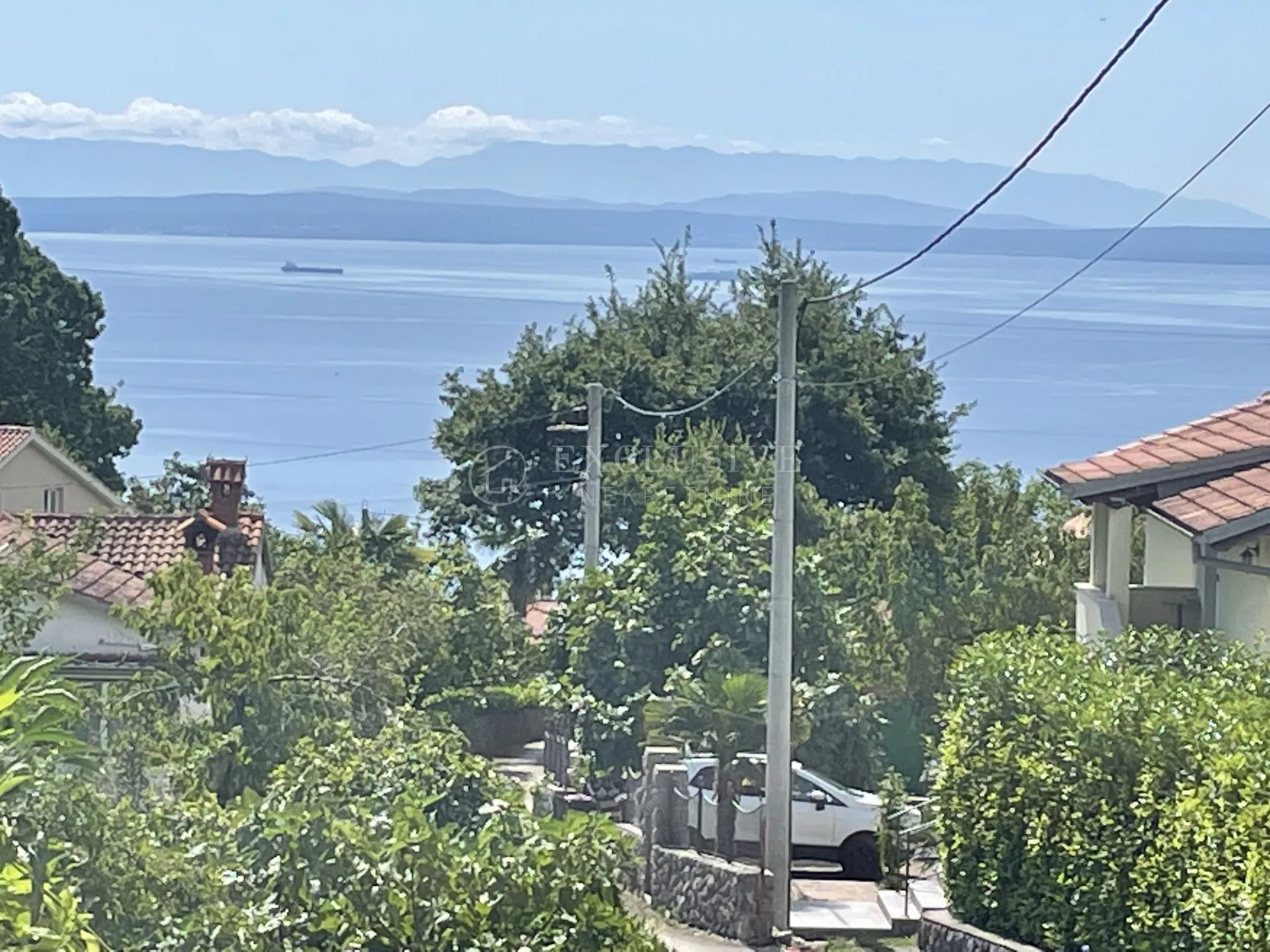 kuća poljane ičići pogled na more - slika 8