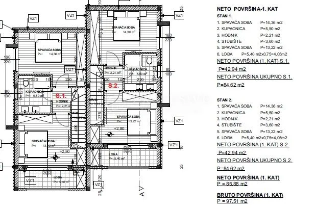 dramalj - moderna novogradnja sa 2 stana - slika 12