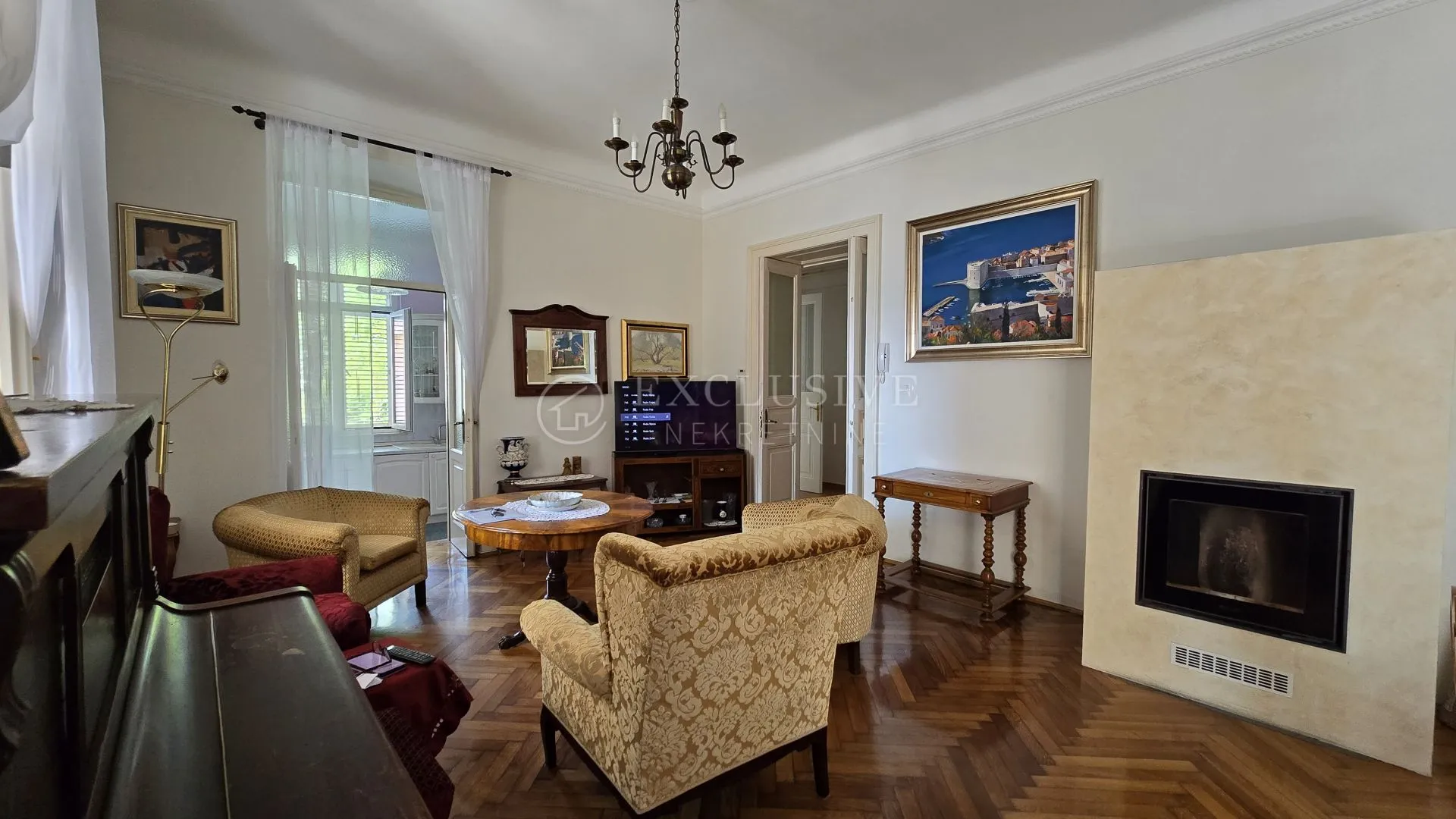 opatija gospodski stan 185m2, strogi centar, 80m do mora ! - slika 3