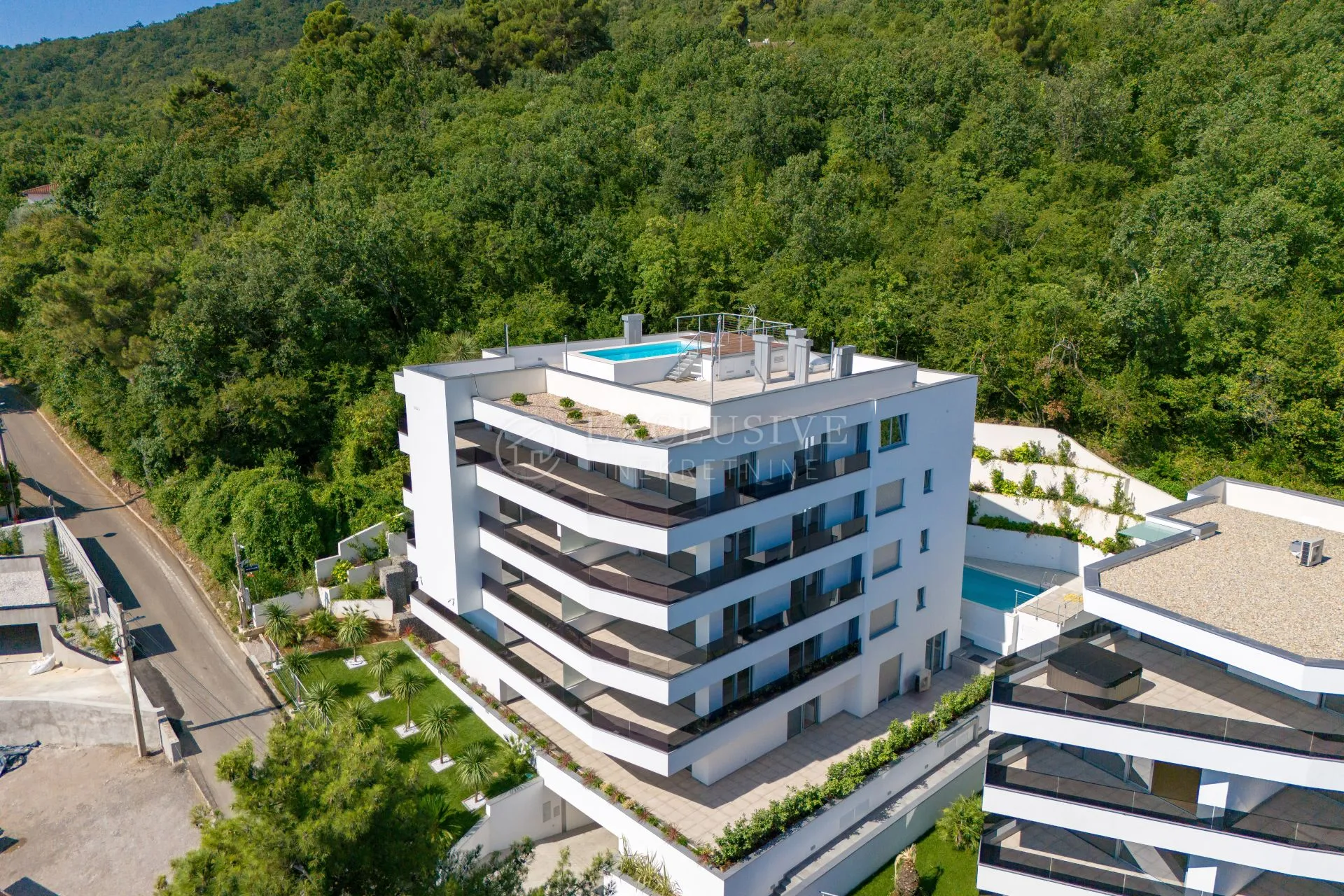 opatija, centar, novogradnja s pogledom na more i garažom - slika 18
