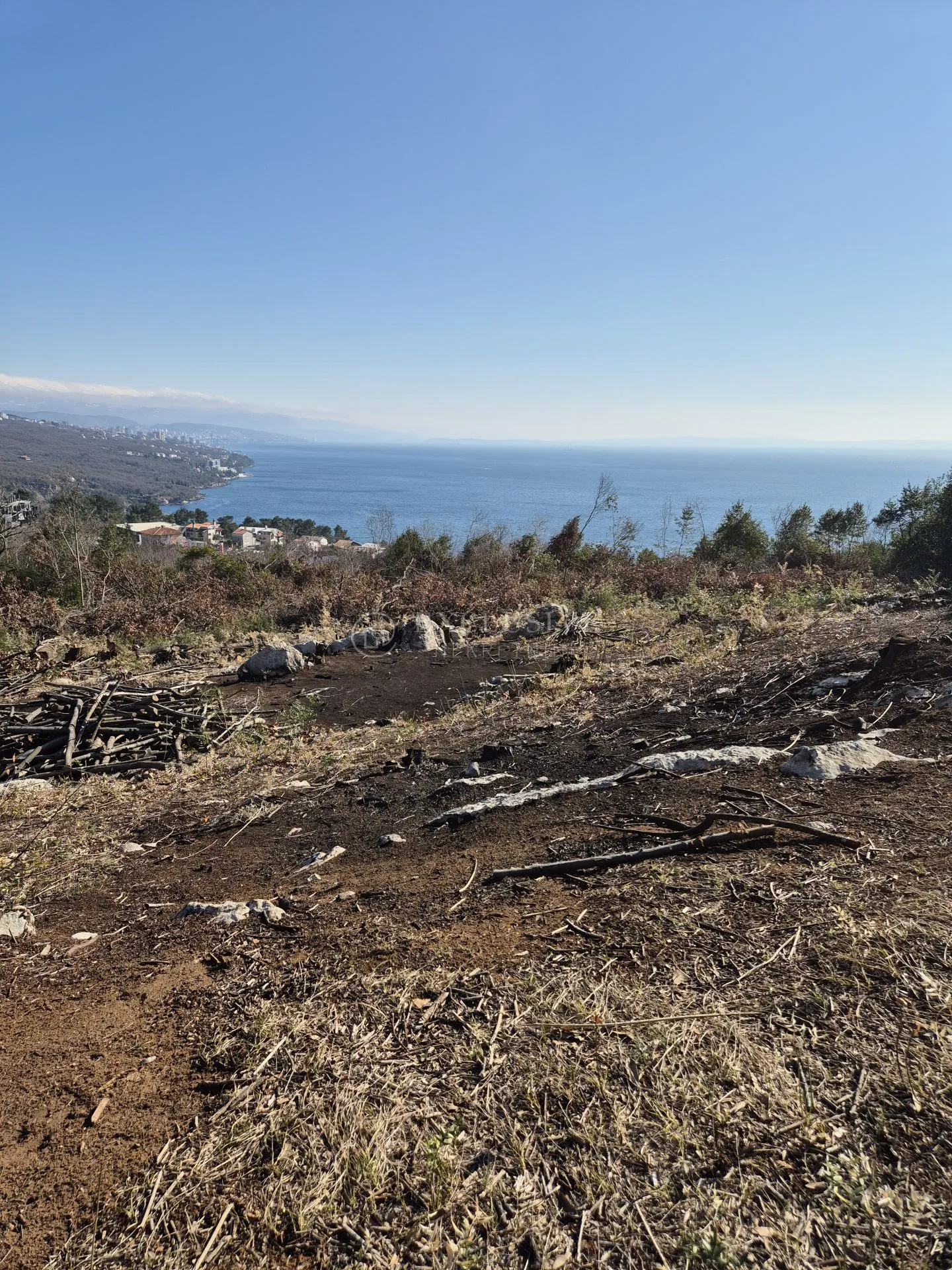 opatija, gornja cesta, građevinsko zemljište 2300 m2 sa pogledom na more - slika 4