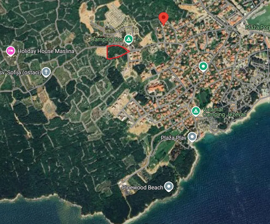 grad krk - građevinsko zemljište 7500 m2, blizina plaže ježevac - slika 3