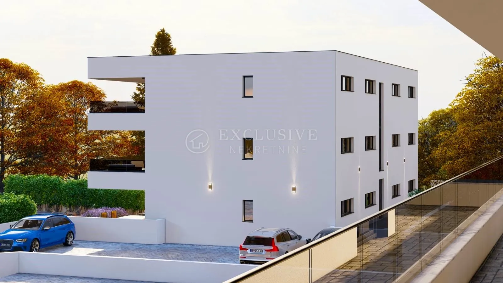 otok krk, malinska - apartman s okućnicom i bazenom, novogradnja! - slika 13