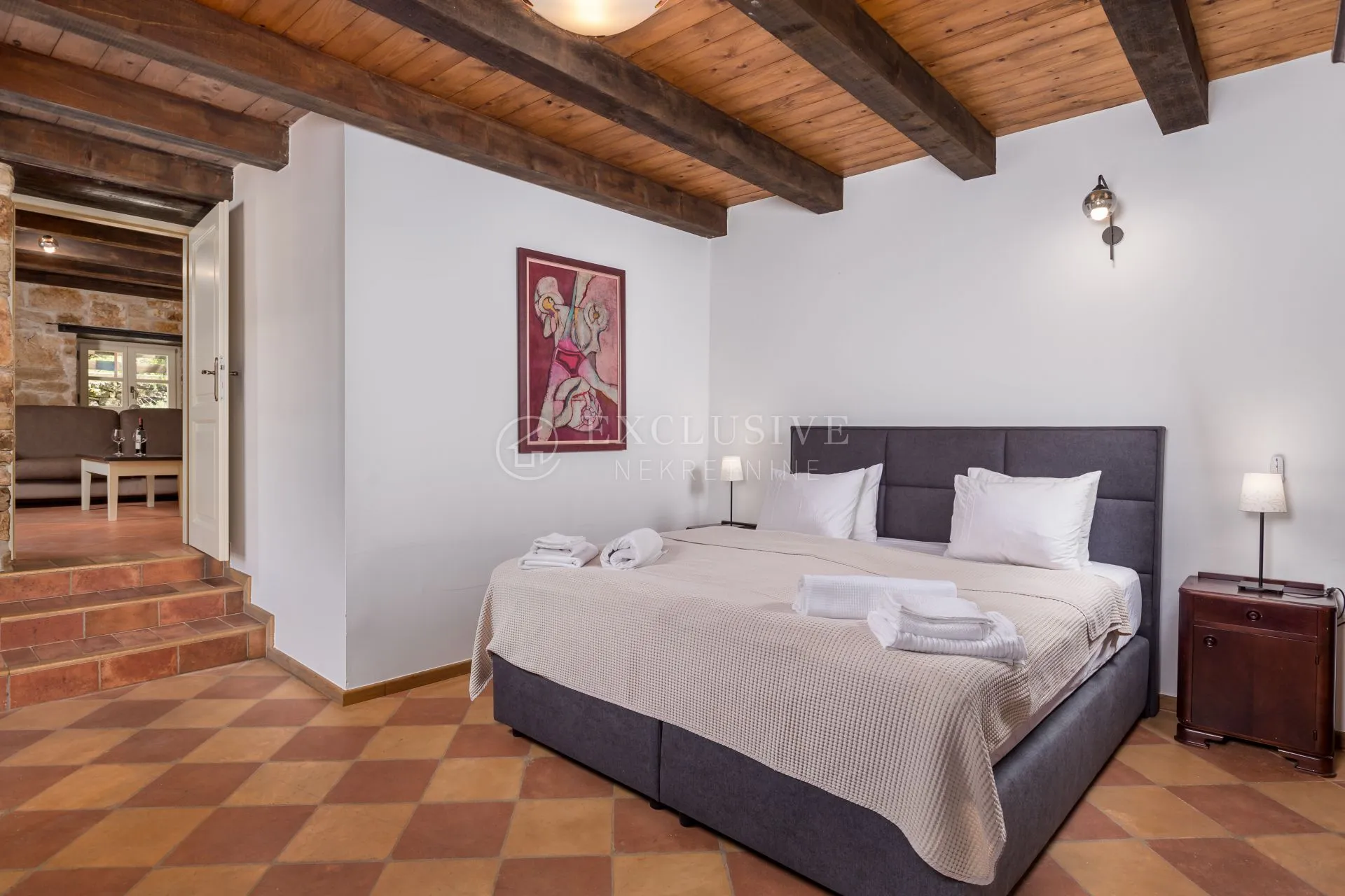 istra, tinjan - prekrasna kamena vila s bazenom - slika 32