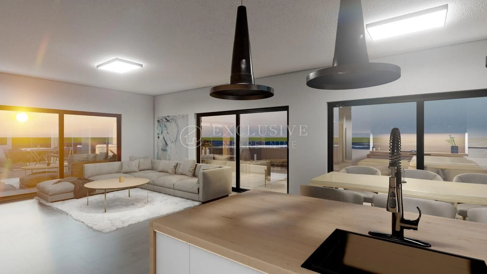 vrbnik - ekskluzivni apartman s bazenom, novogradnja - slika 5