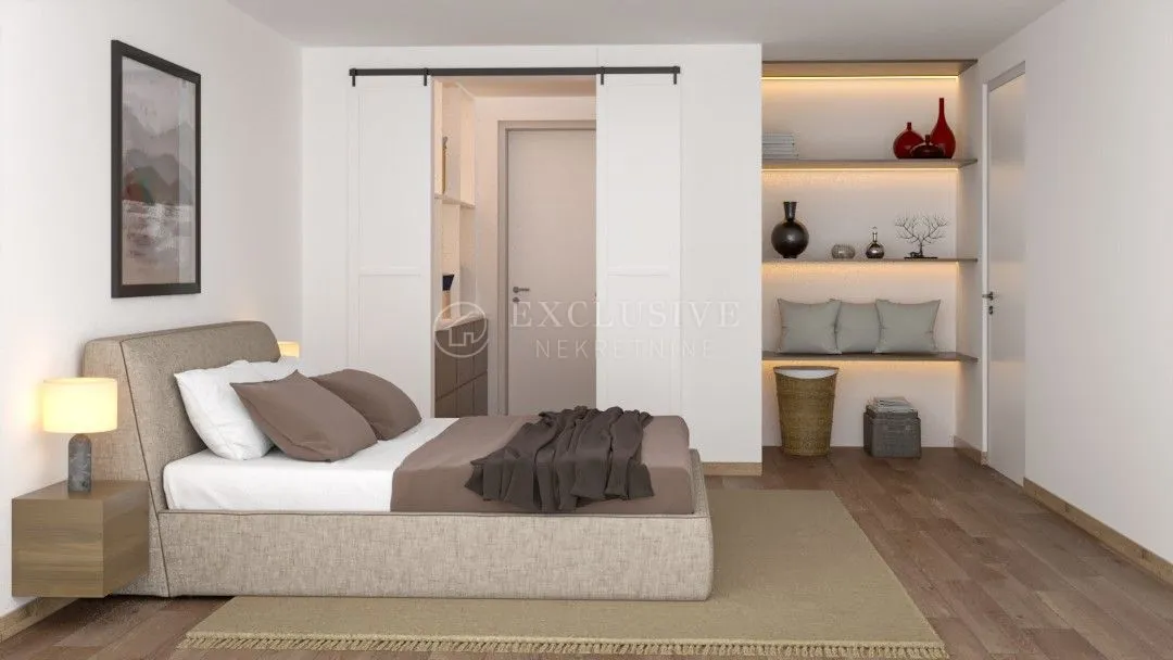 otok krk - ekskluzivan apartman s bazenom 1. red do mora - slika 5