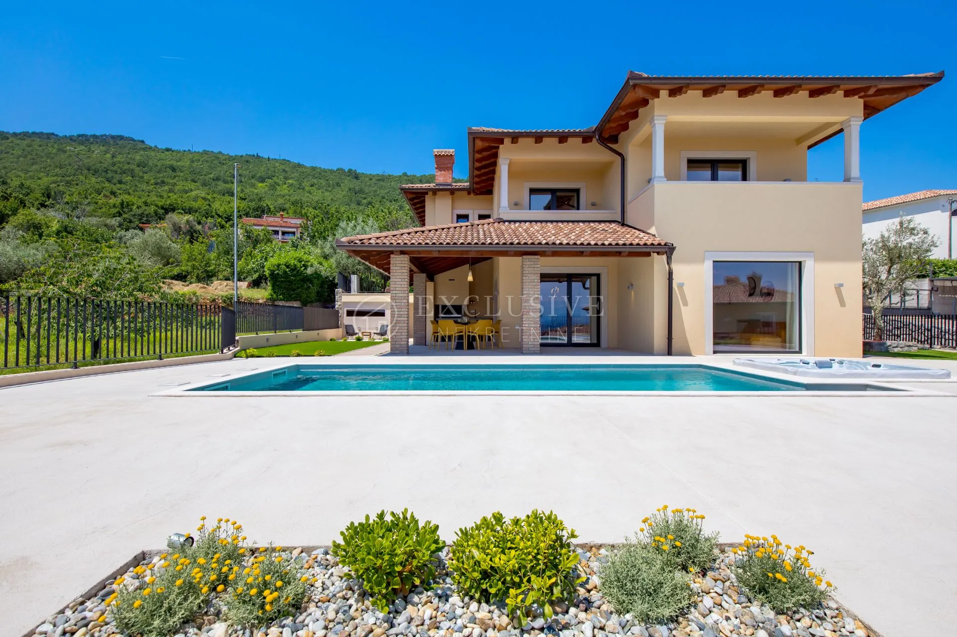 opatija rivijera - novosagrađena mediteranska vila na litici blizu mora - slika 47