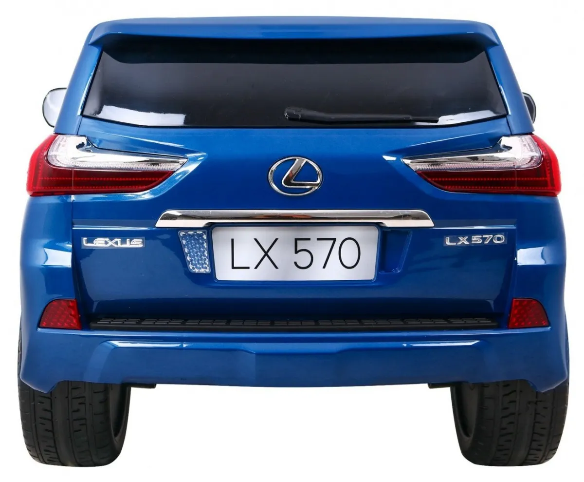 licencirani auto na akumulator lexus lx570 4x4 - dvosjed - plavi - slika 5