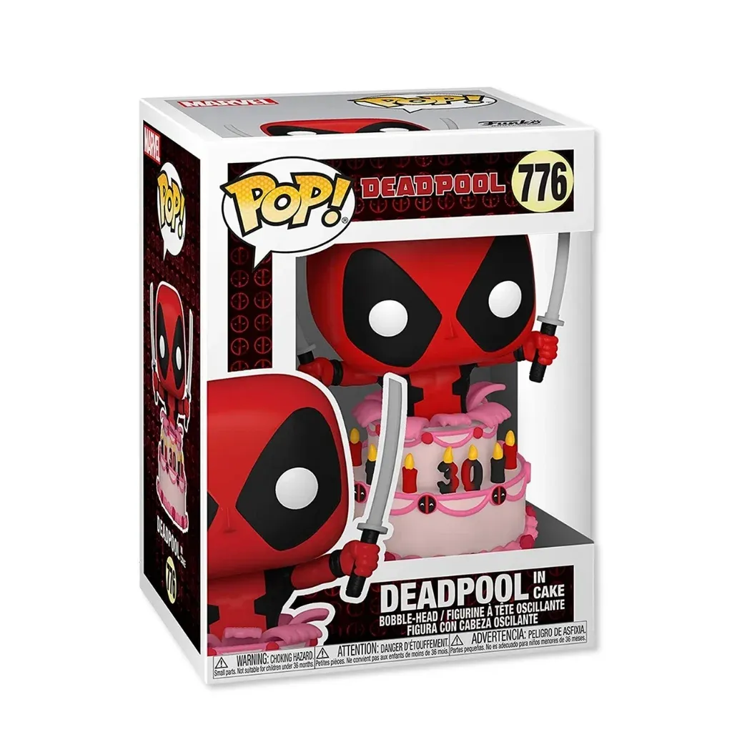 Funko Pop! Marvel: Deadpool 30th – Deadpool in Cake #776 - Zagreb
