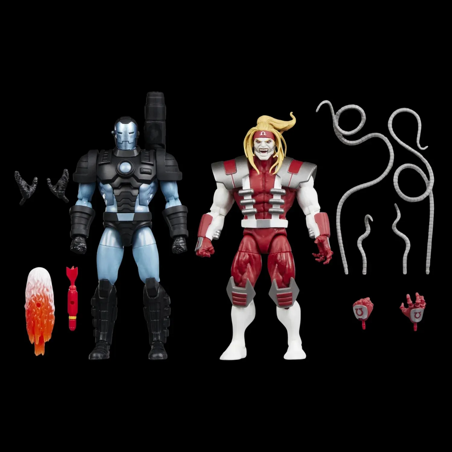 marvel legends series: war machine vs. omega red figure, 15cm - slika 8