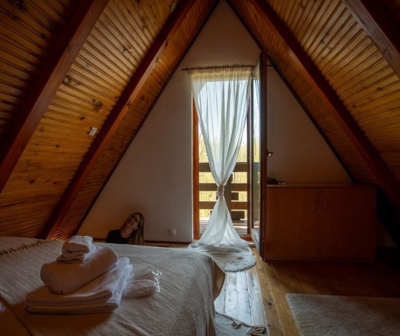 gorski kotar, vikendica okružena šumom - slika 8