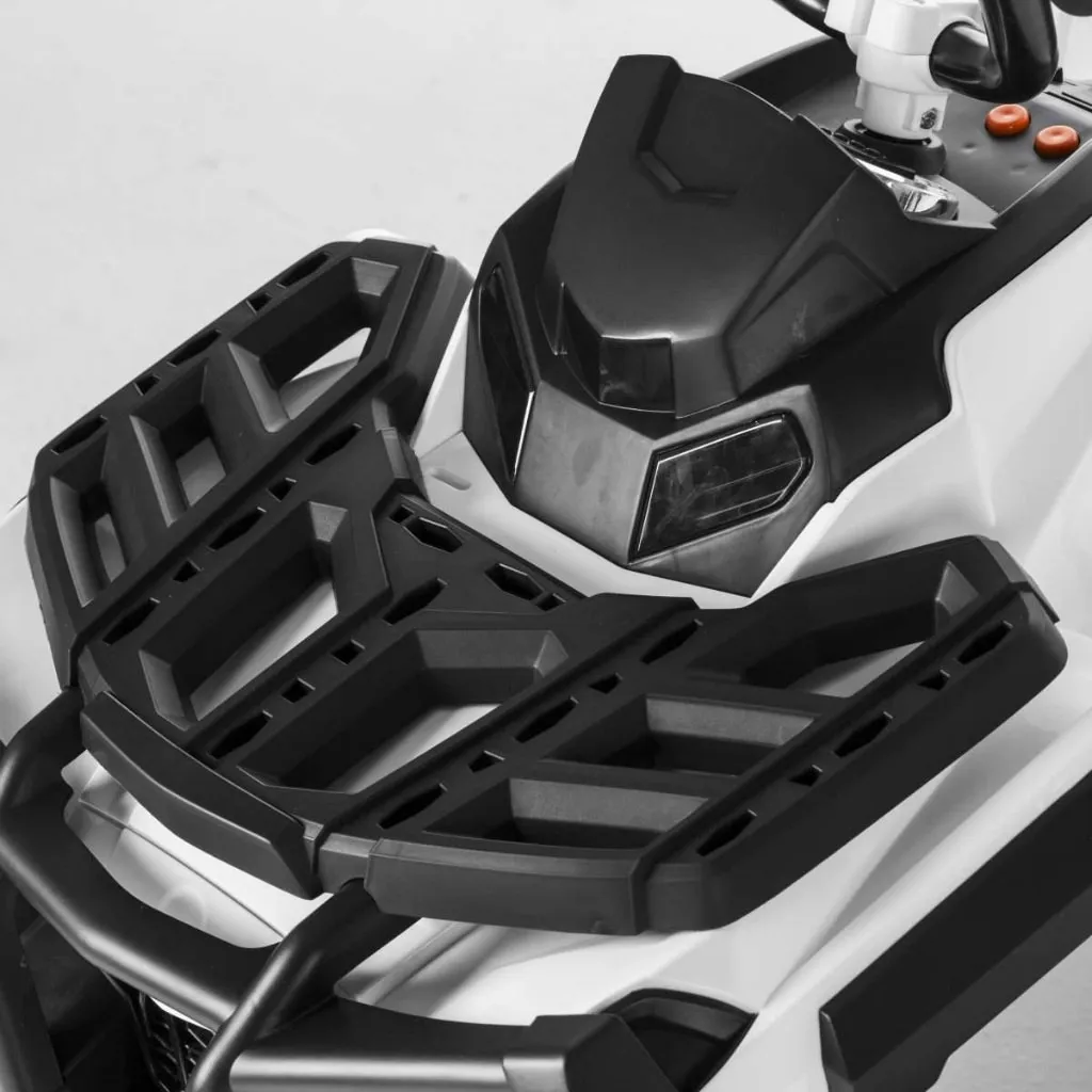 quad na akumulator atv - bijeli - slika 5
