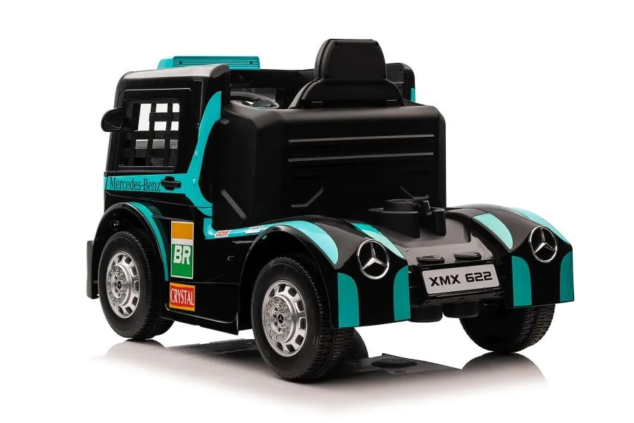 kamion na akumulator mercedes xmx622 - plavi - slika 4