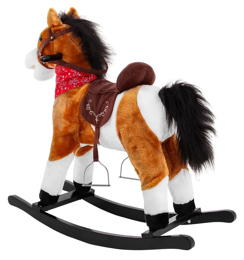 pony rocking horse light brown - slika 5
