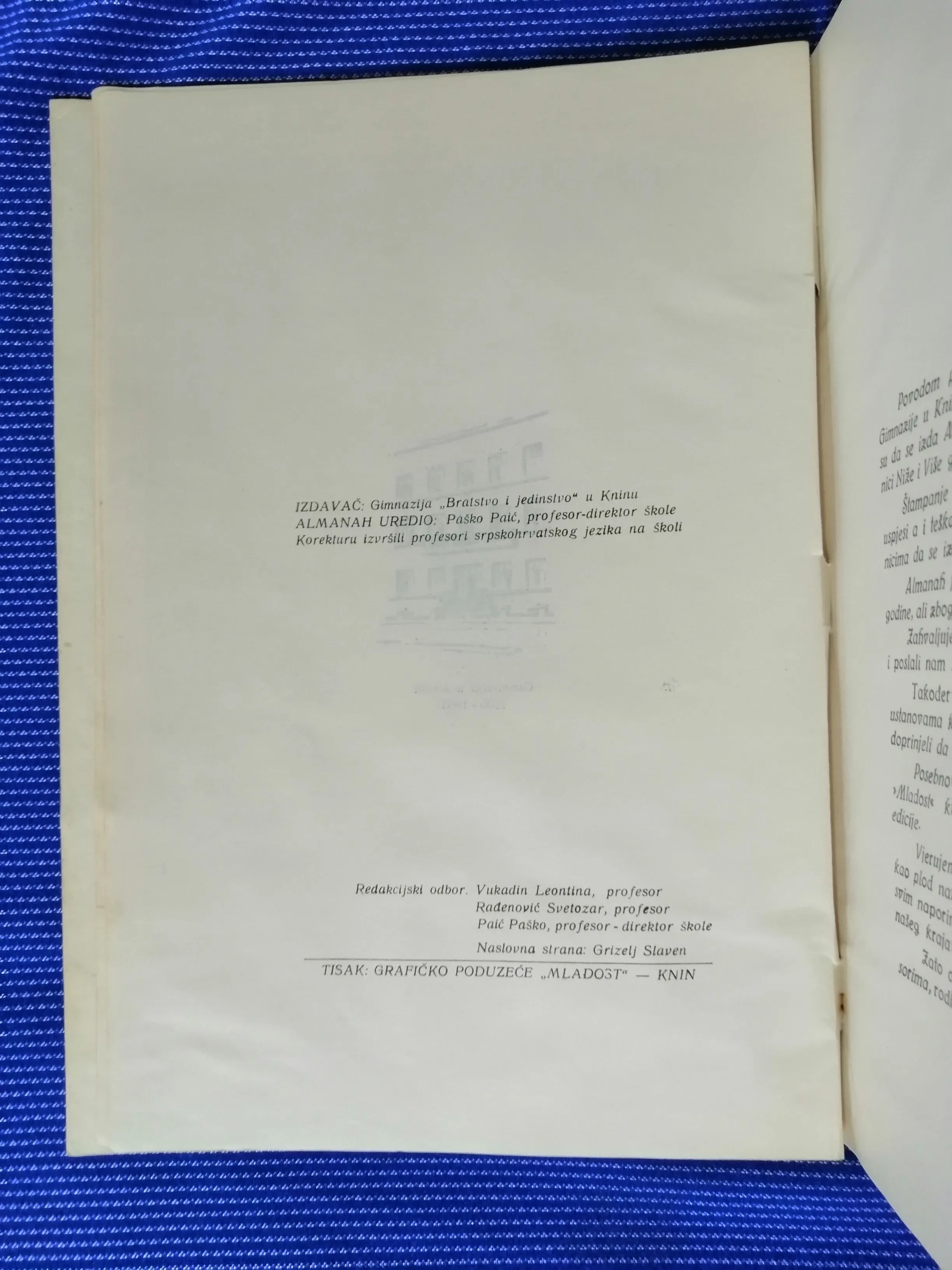 gimnazija u kninu 1935–1965 : almanah - slika 3