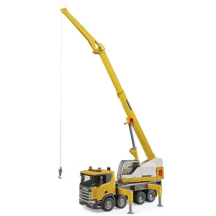 bruder kamion dizalica scania super 560r liebherr - slika 2