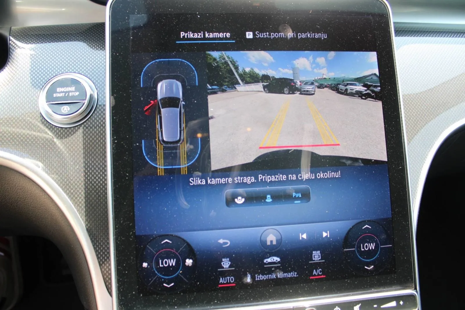 mercedes-benz klasa c t-model 220d automatik amg *led, navigacija, kam - slika 12