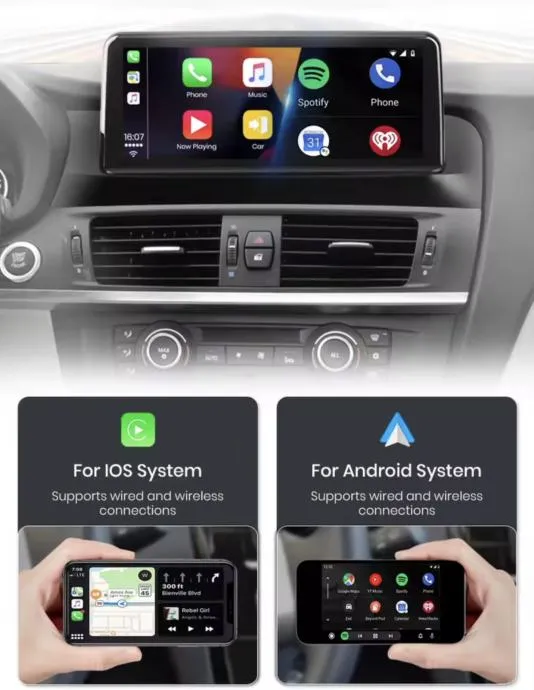 bmw x3 f25 x4 f26 original multimedija android navigacija carplay wifi - slika 19
