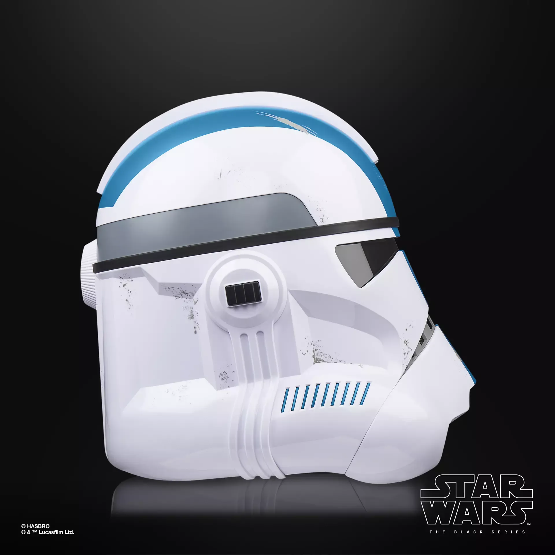 star wars – clone trooper (501st legion) electronic helmet - slika 5