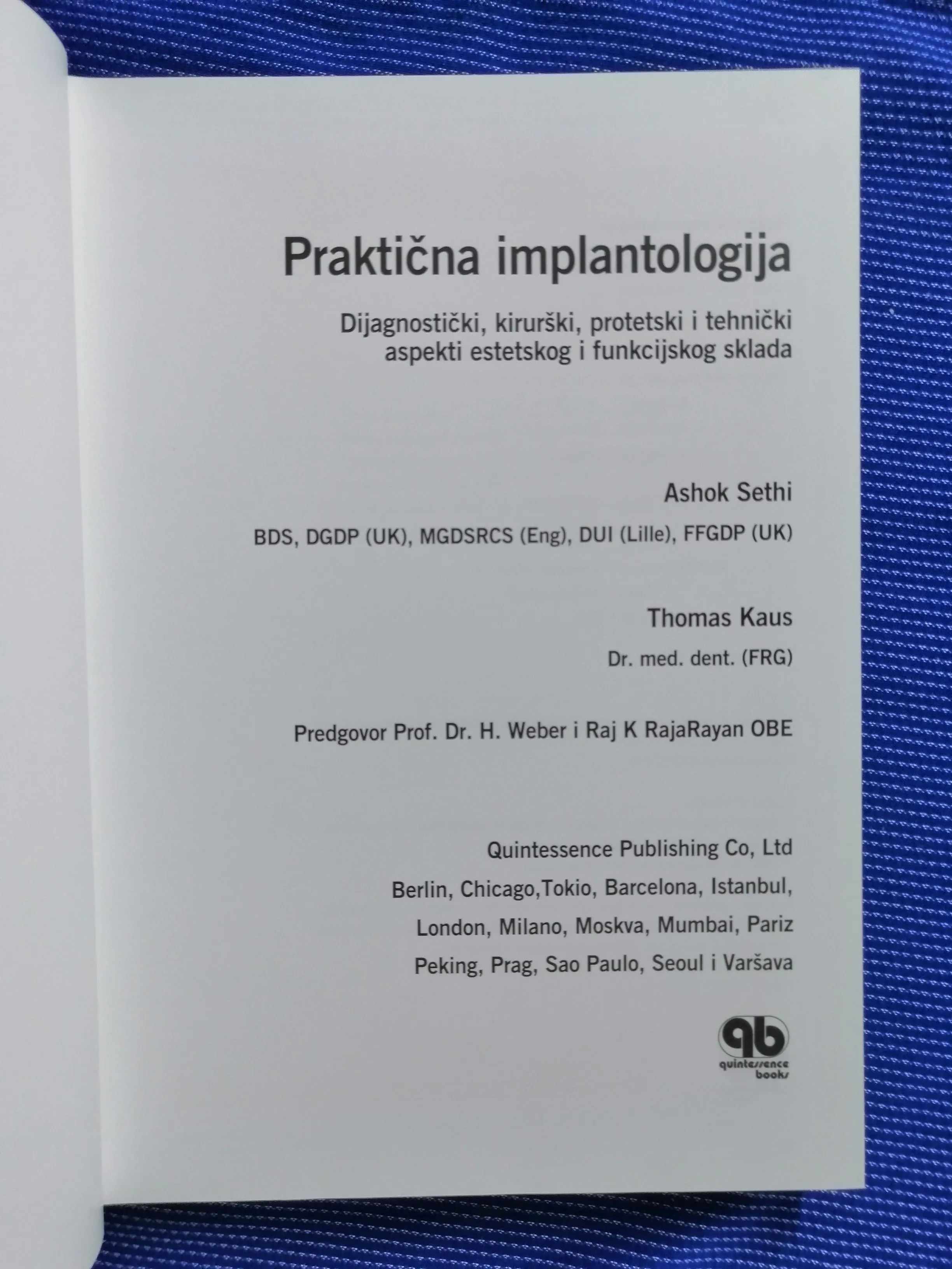 ashok sethi i thomas kaus – praktična implantologija - slika 2