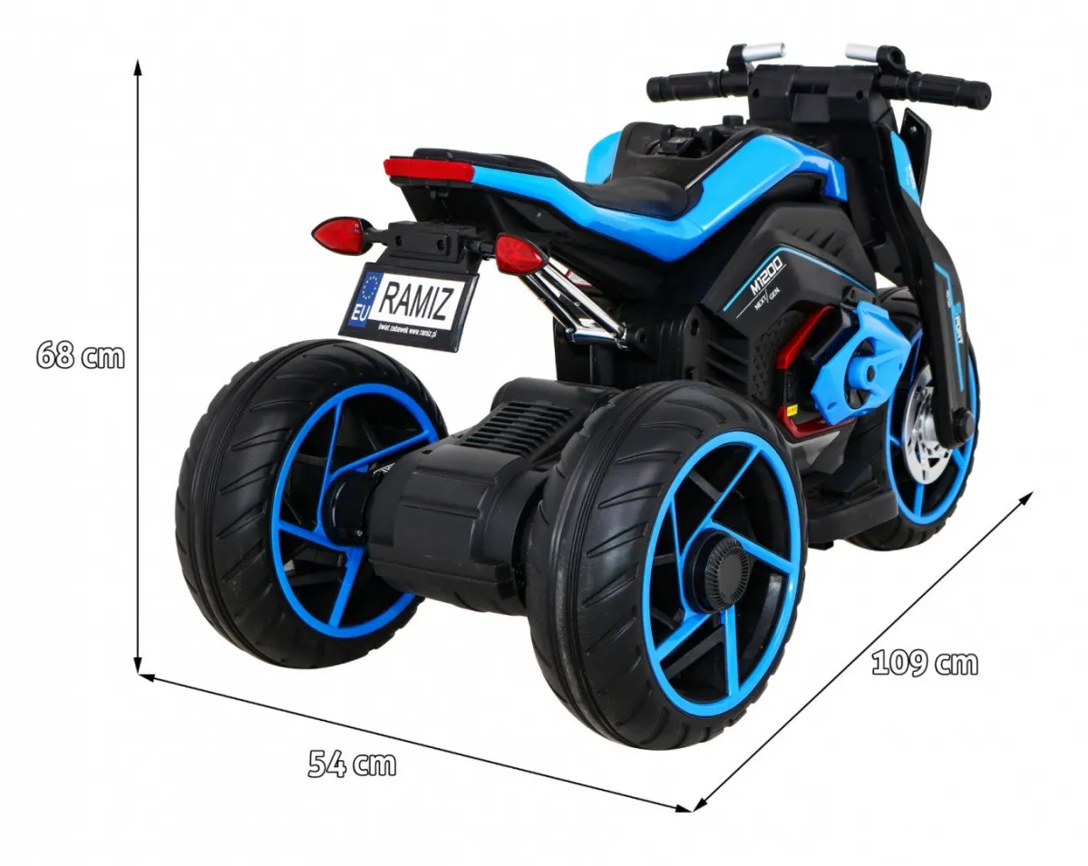 motor na akumulator future motor - plavi - slika 2