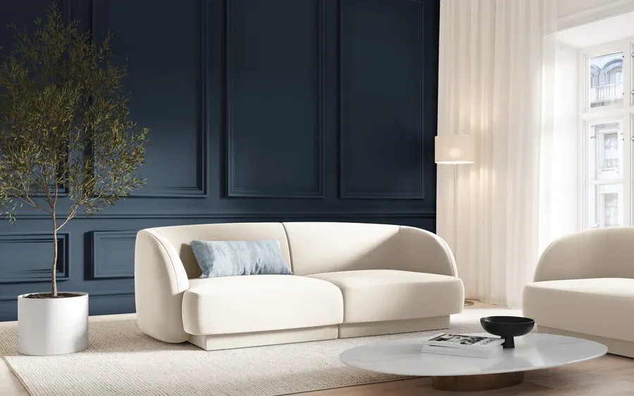 sofa miley 180x90cm, materijal: baršun - slika 5