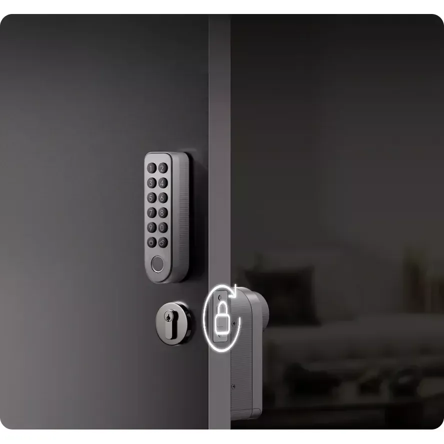 xiaomi self-install smart lock (keypad included) - pametna brava - slika 6