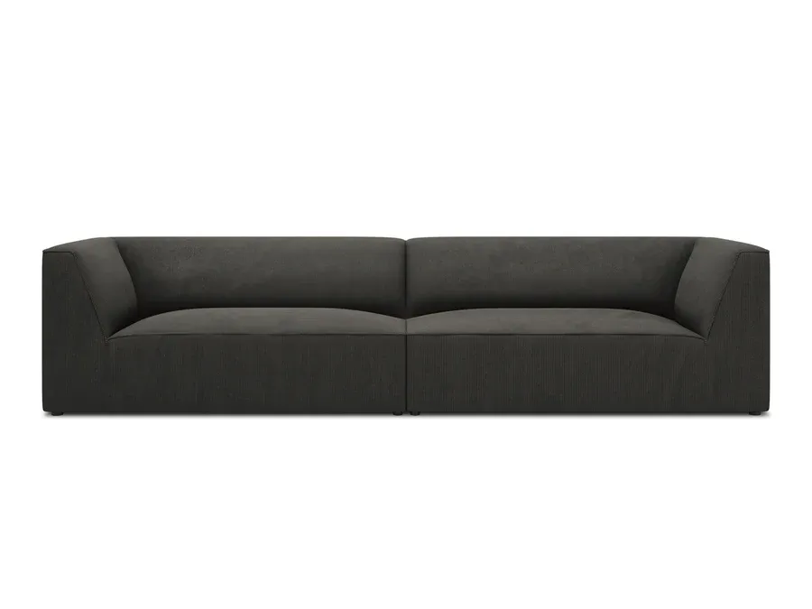 Sofa Ruby, 4 sjedala, 302x93cm, Materijal: Rebrasta tkanina - Čakovec
